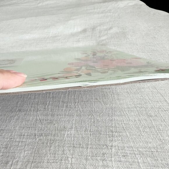 Rifle Paper Co. Elodie Paper Placemats Set of 24 Light Green Floral - Picture 7 of 10